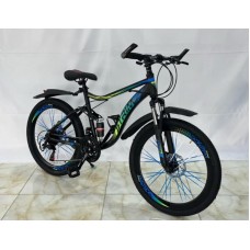 Şəhər velosipedi Velosiped, ölçü 24, Çin istehsalı, 2 təkər, 21 sürət, su qabı - BB-873