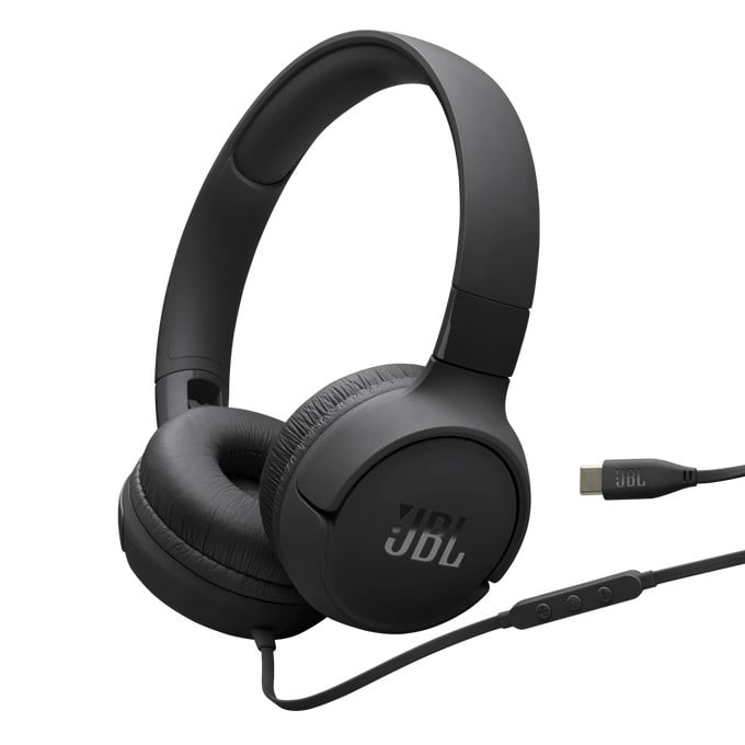 Проводные наушники JBL Tune 520C USB-C Black