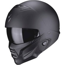 Motosiklet dəbilqəsi Scorpion EXO-Combat II Solid Matt Black, ölçü S, qara