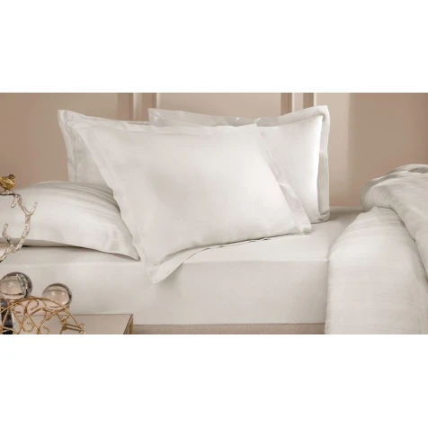 Комплект наволочек Yataş Maisy, 2 шт, 50х70 см, бамбук/хлопок, бежевый Комплект наволочек Yataş Maisy, 2 шт, 50х70 см, бамбук/хлопок, бежевый