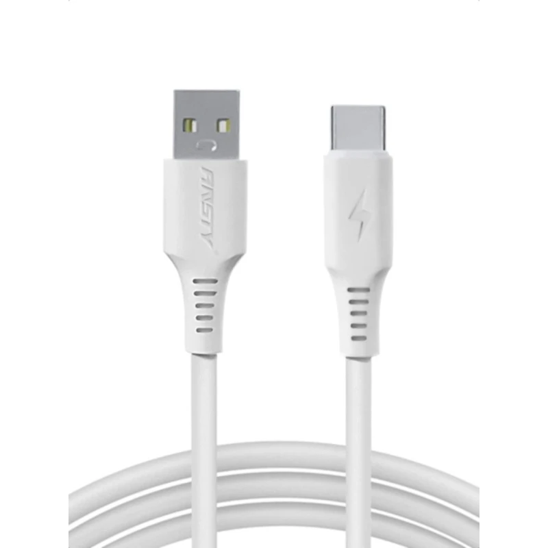 Кабель USB Ansty ZT-002 Type-C, Белый Кабель USB Ansty ZT-002 Type-C, Белый