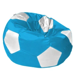 Пуфик DTOXL006, голубой/белый, 95x95 см Пуфик DTOXL006, голубой/белый, 95x95 см