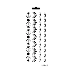 Трафарет Cadence Template MU Serie 46, 10х25