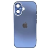 Apple Iphone 16 üçün çexol metallik mavi