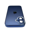 Apple Iphone 16 üçün çexol metallik mavi