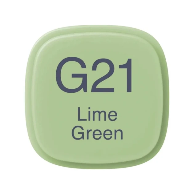 Marker Copic Classic, G21, Lime Green, ikitərəfli, yaşıl