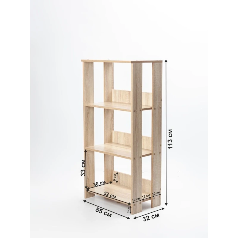 Stellaj Letta Ultra Lite, bej, LDSP, 115x45x22 sm Stellaj Letta Ultra Lite, bej, LDSP, 115x45x22 sm