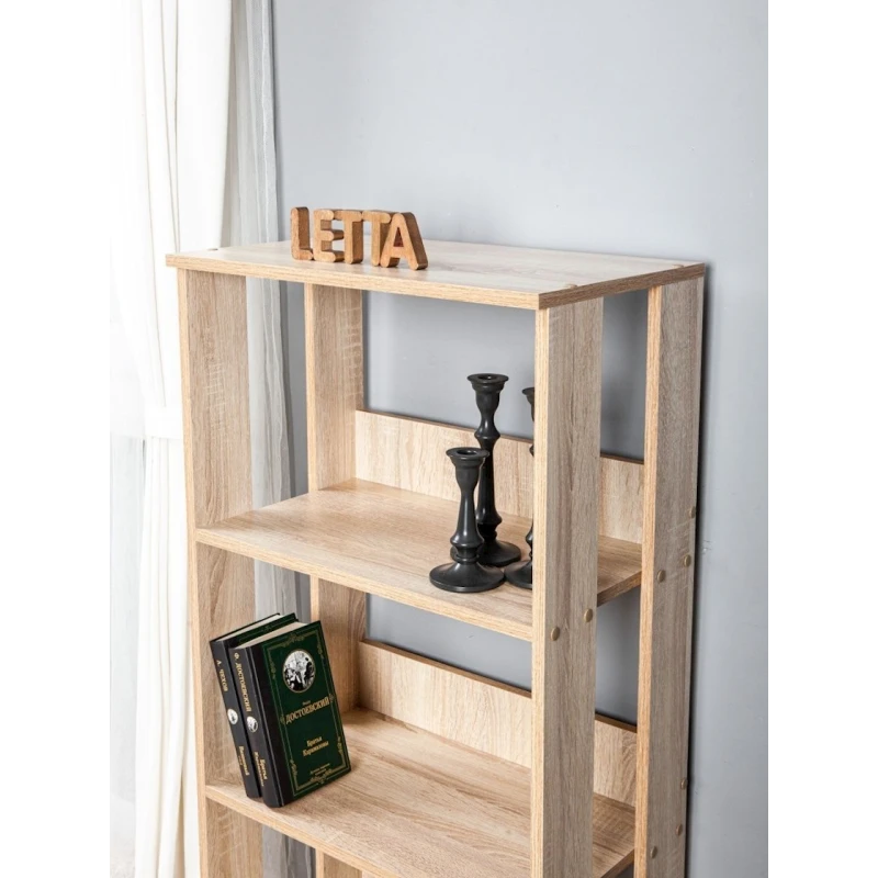 Stellaj Letta Ultra Lite, bej, LDSP, 115x45x22 sm Stellaj Letta Ultra Lite, bej, LDSP, 115x45x22 sm