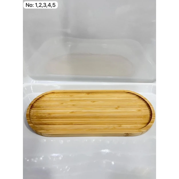 Uzun Bambuk Sunum qabı H1.5 D12x24 sm Uzun Bambuk Sunum qabı H1.5 D12x24 sm