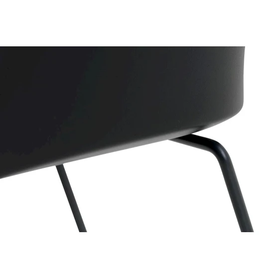 Стул садовый JYSK Sandved, полипропилен, черный, 58х81х53 см Стул садовый JYSK Sandved, полипропилен, черный, 58х81х53 см