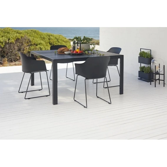 Стул садовый JYSK Sandved, полипропилен, черный, 58х81х53 см Стул садовый JYSK Sandved, полипропилен, черный, 58х81х53 см