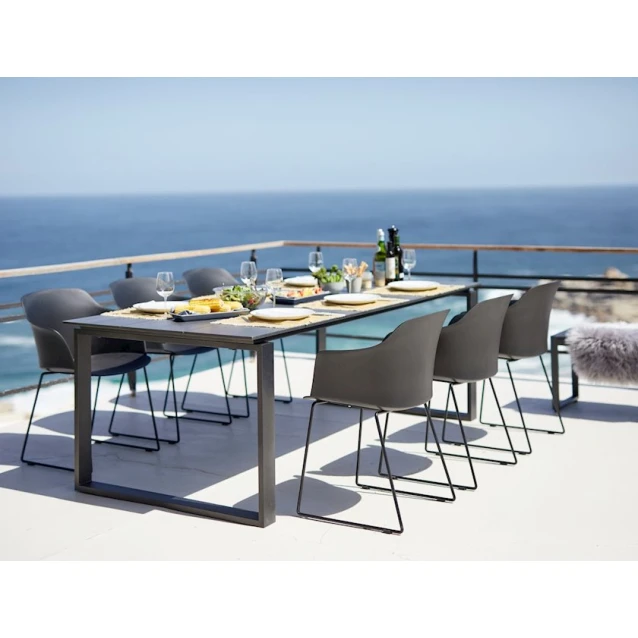 Стул садовый JYSK Sandved, полипропилен, черный, 58х81х53 см Стул садовый JYSK Sandved, полипропилен, черный, 58х81х53 см