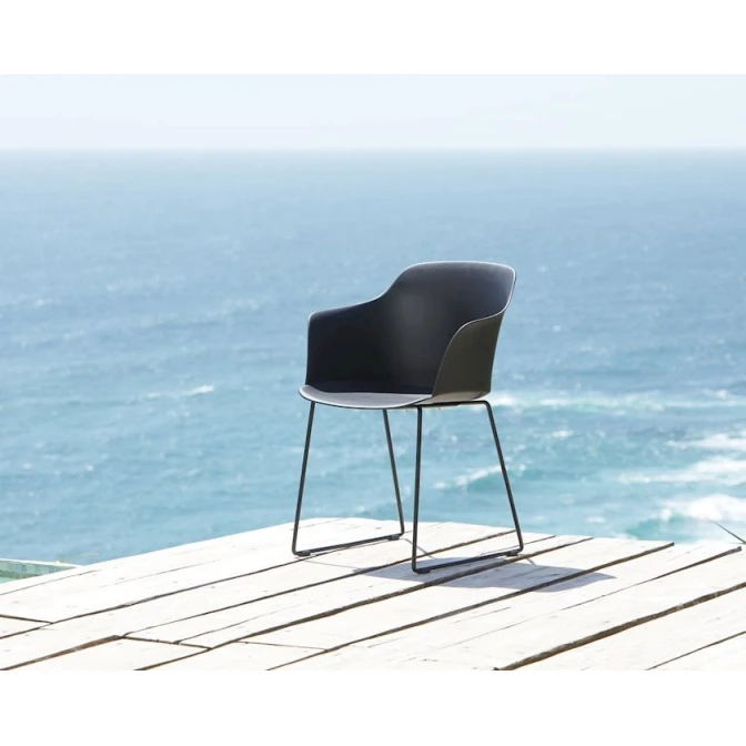 Стул садовый JYSK Sandved, полипропилен, черный, 58х81х53 см Стул садовый JYSK Sandved, полипропилен, черный, 58х81х53 см