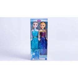 Kukla dəsti Girl's Fashion Adventure Anna və Elza, 33x13 sm, 3+