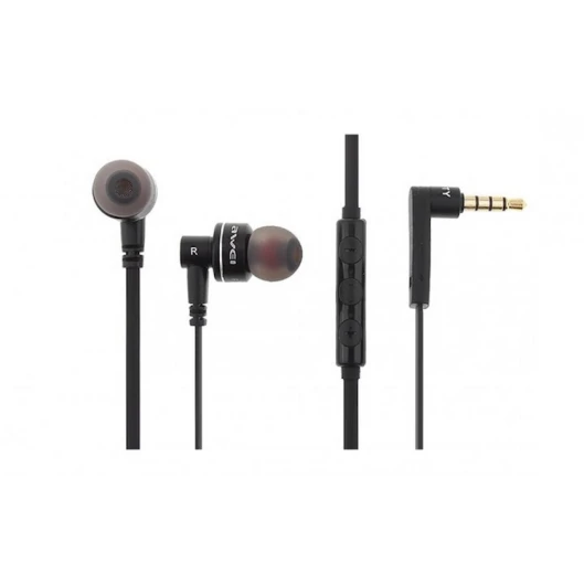 Проводные наушники Awei ES-10TY Black Проводные наушники Awei ES-10TY Black