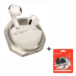 Беспроводные наушники Hoco EW70 Gold + Gamig Finger Sleeve Borofone BG1