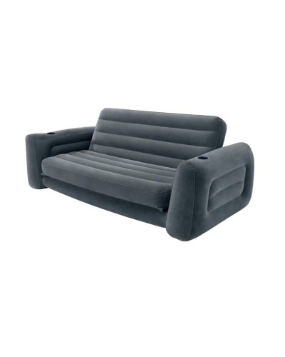 Şişmə divan Intex D662025552, qara, 203x224x66 sm