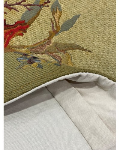 Əl işi xalça Natural Halı Laleli Patchwork 100x165 sm, yun, yaşıl