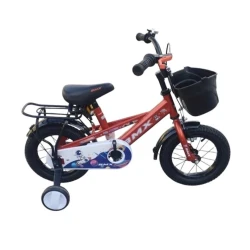 Детский велосипед BB767, черный/оранжевый, 16