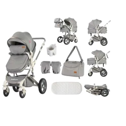 Детская коляска Belecoo 530H, серая