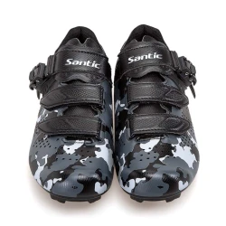 Велотуфли Santic, размер 44, черный/серый