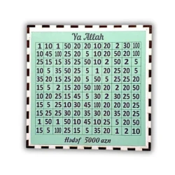 Копилка Целевой ящик, деревянная, зеленая