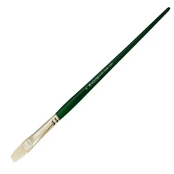 Кисть Kolos Classic 2402F, №10, плоская, щетина