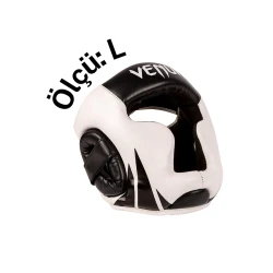 Шлем боксерский Venum 1440, белый/черный, размер L