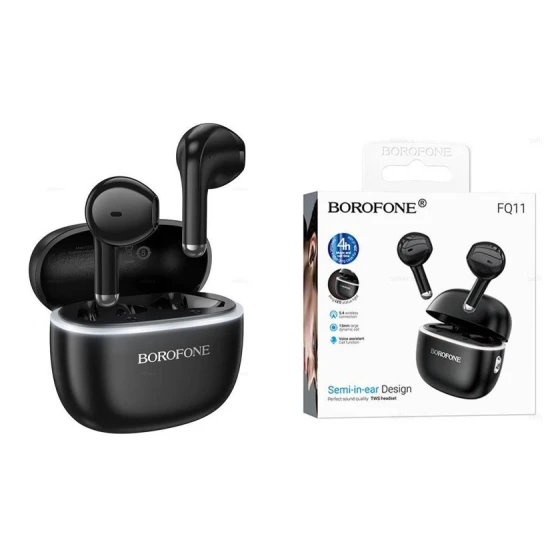 Беспроводные наушники Borofone FQ11 Black Беспроводные наушники Borofone FQ11 Black