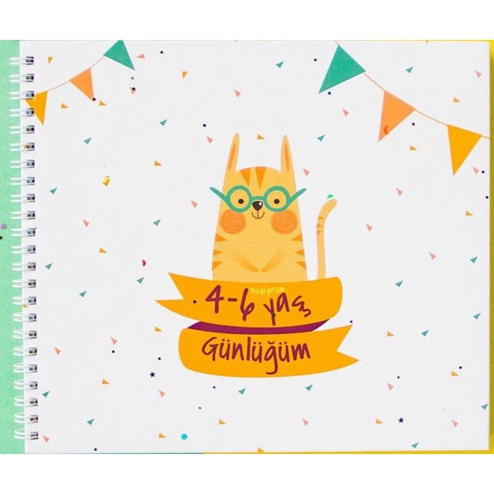Gündəlik Çocuk Anı Günlüğü, 4-6 yaş, 23x20 sm Gündəlik Çocuk Anı Günlüğü, 4-6 yaş, 23x20 sm