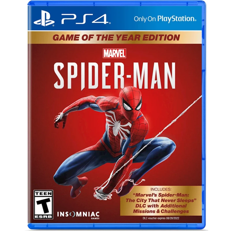 Видео-игра Marvel's Spider-Man: Game of the Year Edition - PS4