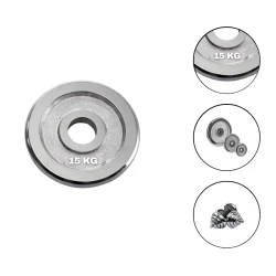 Disk Ironflex 1195 15 kq, xrom, dəliyin diametri 30 mm