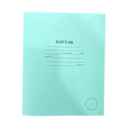 Тетрадь в косую линию Oyal Plus SL1184, зеленая, 12 лис