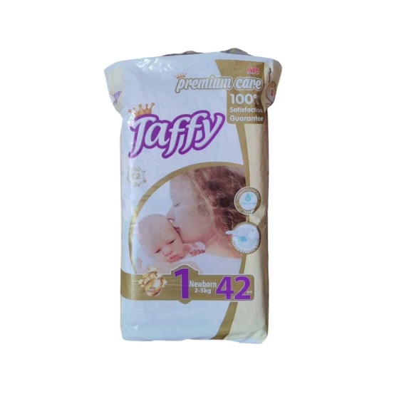 Детские подгузники Taffy Premium Care 1 Newborn, 2-5 кг, 42 шт Детские подгузники Taffy Premium Care 1 Newborn, 2-5 кг, 42 шт