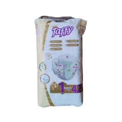 Детские подгузники Taffy Premium Care 1 Newborn, 2-5 кг, 42 шт