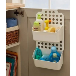 Подвесной органайзер nh_6asfas, пластик, белый, 25.5х35.5 см