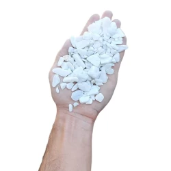 Декоративные камни F35-ag-227, белые, 1-2 см, 1 кг Декоративные камни F35-ag-227, белые, 1-2 см, 1 кг