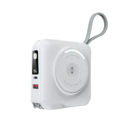 Внешний аккумулятор WIWU 6 in1 Powerbank 45W 15000mAh White Внешний аккумулятор WIWU 6 in1 Powerbank 45W 15000mAh White