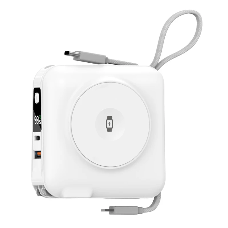 Внешний аккумулятор WIWU 6 in1 Powerbank 45W 15000mAh White