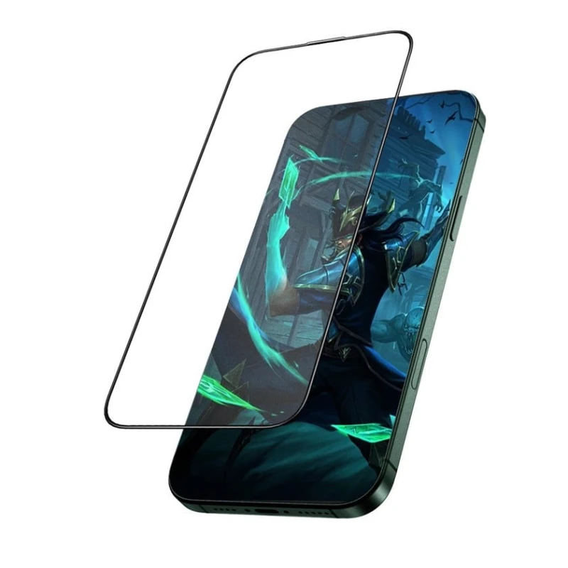 Qoruyucu şüşə Green Lion 9H Steve Matte Glass Apple iPhone 16 Pro üçün (GN9HSMT16PCL)