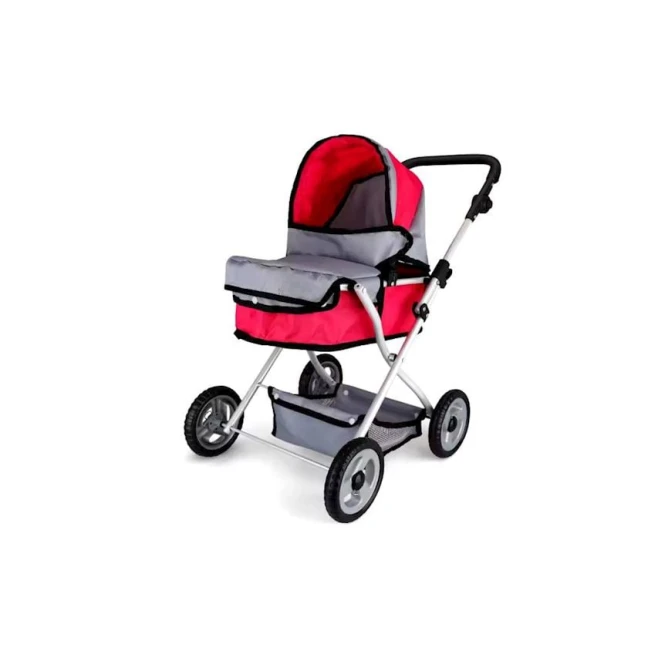 Коляска для кукол M5123, pозовая Коляска для кукол M5123, pозовая