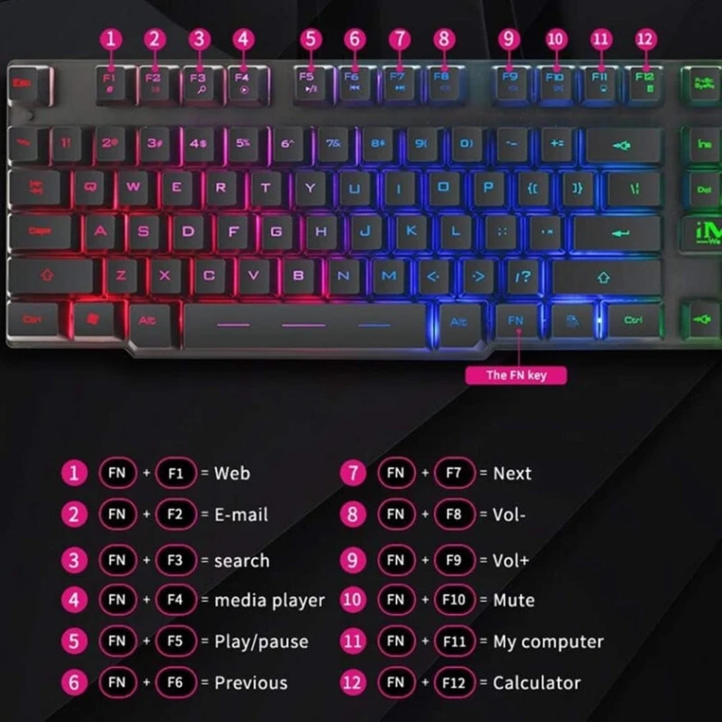 Игровая клавиатура iMice AK-600