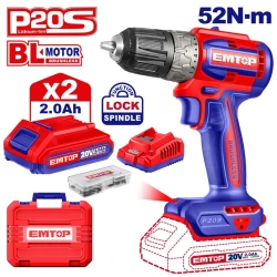 Дрель-шуруповерт Emtop ECDL20453