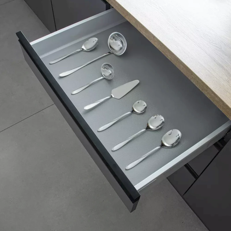 Коврик Prajo Home KH1663, 50x150 см, ПЭТ, серый