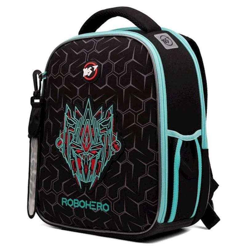 Məktəbli bel çantası Yes H-100 Robohero 559551 qara Məktəbli bel çantası Yes H-100 Robohero 559551 qara