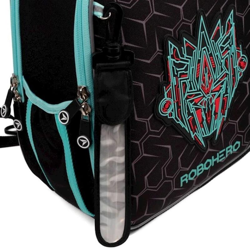 Məktəbli bel çantası Yes H-100 Robohero 559551 qara Məktəbli bel çantası Yes H-100 Robohero 559551 qara