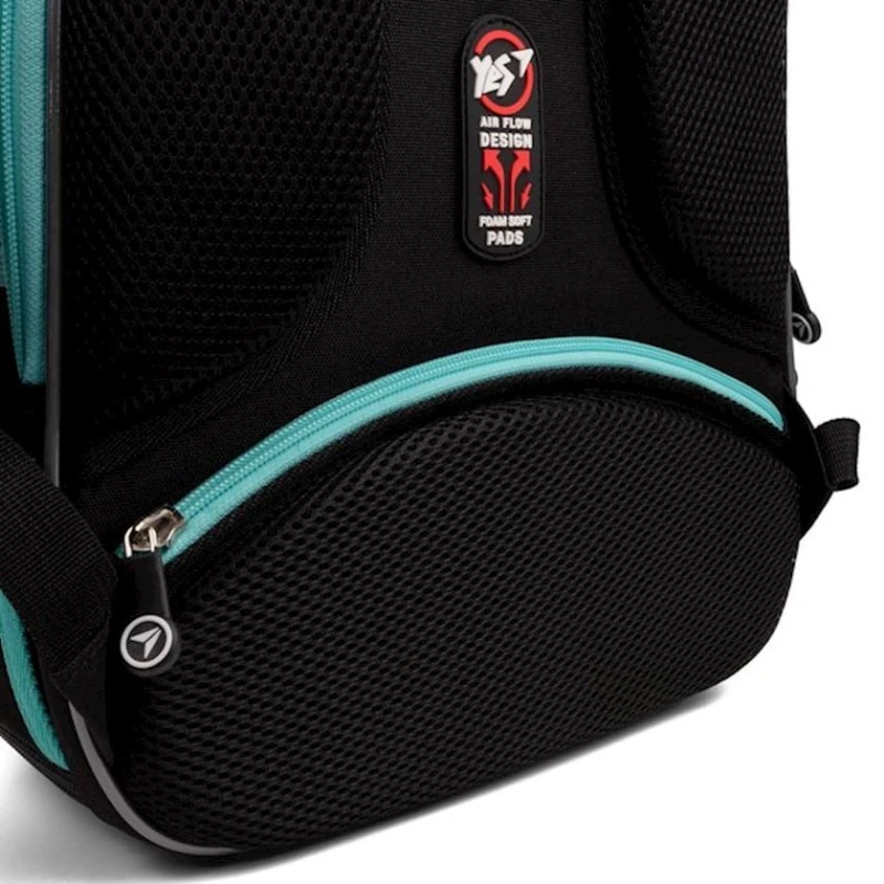 Məktəbli bel çantası Yes H-100 Robohero 559551 qara Məktəbli bel çantası Yes H-100 Robohero 559551 qara