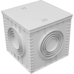 Коробка люка LuxWares, 550x550 мм, пластик - CPA-CS-0029