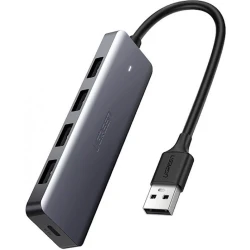 USB хаб Ugreen CM219-50985 Grey