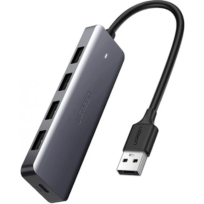 USB хаб Ugreen CM219-50985 Grey USB хаб Ugreen CM219-50985 Grey